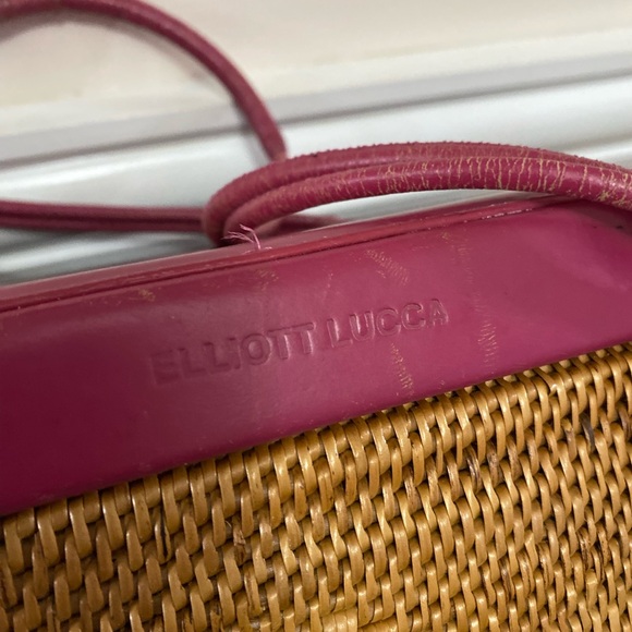 Elliott Lucca Tan Woven Shoulder Bag - Picture 5 of 9